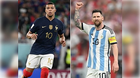 Football fever is all set to hit a crescendo on Sunday when people from across the globe will have their eyes glued to their television screens to see whether Messi has the last hurrah, or Kylian Mbappe spoils his swan song in World Cup by helping France become only the second country after Brazil to defend the coveted title. (File Photo- IANS)