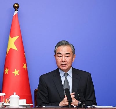 Chinese Foreign Minister Wang Yi on Sunday said that his country is ready to work with India towards the "steady and sound" growth of bilateral relations. (IANS)