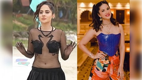 Sunny, who is seen as a host on the show, says: "Uorfi your outfit is amazing and perfect as beachwear. I love your choice of outfits and this looks fab." (Representative Image-IANS)
