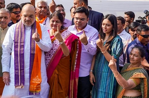 It is a big win for the BJP and the AAP in the Gujarat Assembly elections. (IANS)