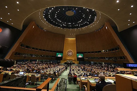 The resolution adopted on Friday with the support of all the other 14 members exempts the provision of what it calls "humanitarian assistance" from UN sanctions imposed on terrorist groups for two years. (File Photo- AbhiSuryawanshi/Wikimedia Commons)