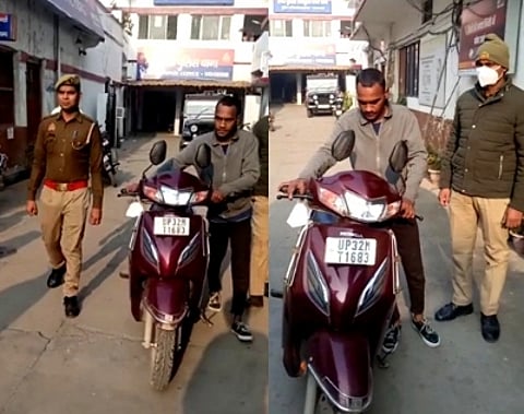 Youth arrested for spreading obscenity in Lucknow-Hazratganj. (IANS)