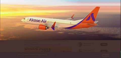Akasa Air. ( Credit : Akasa Air/twitter)
