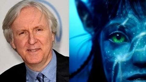James Cameron (Left), Avatar 2 Poster (Right)/IANS