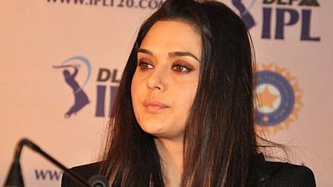 Preity Zinta at IPL Players Auction (Bollywood Hungama/Wikimedia Commons)
