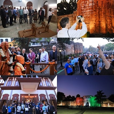 The visiting G-20 delegates got a taste of Pune. (IANS)