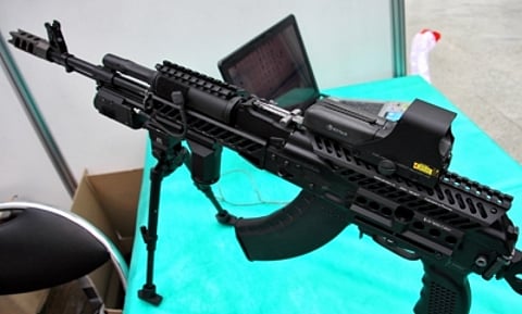 AK-203 assault rifles (File Photo/IANS)