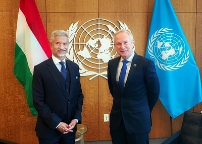 UN General Assembly President Csaba Korosi will begin a three-day visit to India on Sunday. (IANS)