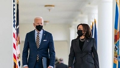 Biden forgets how to pronounce Kamala Harris. (IANS)