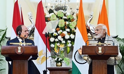 Sisi, who arrived on Tuesday on a three-day official visit to India, would be the chief guest during the Republic Day function on Thursday. (IANS)