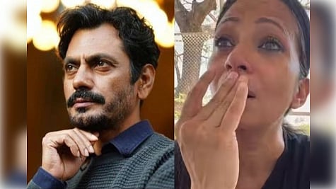 Bollywood actor Nawazuddin Siddiqui's (Left) estranged wife Aaliya Siddiqui (Right) has accused him of rape. (File Photo/IANS)