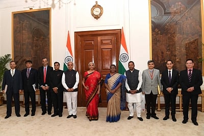 As per tradition, she earlier met President Droupadi Murmu before heading toward Parliament to present the Budget. This is the fifth presentation of the budget by Sitharaman. (IANS)
