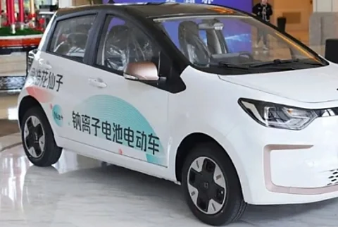 1st car powered by sodium-ion battery. (IANS)