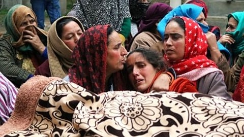 There have been a series of encounters between terrorists and security forces across Kashmir in the recent past in which many terrorists have been eliminated. (IANS)