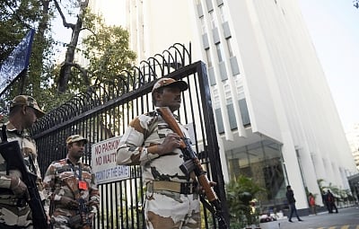 The Income Tax (I-T) department's 'survey' at BBC offices in Delhi and Mumbai continued for the third consecutive day. (IANS)