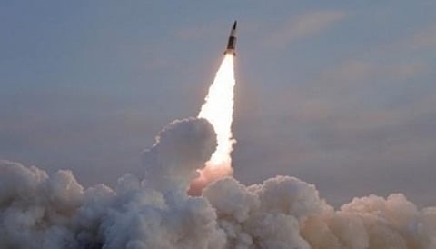 North Korea fired a long-range ballistic missile into the East Sea on Saturday, according to South Korea's military. (IANS)