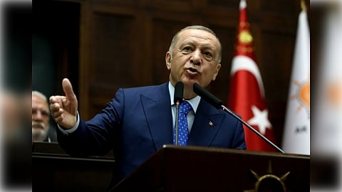 Visiting Hatay, one of the region's hardest hit by the earthquake, he told reporters the official death toll had climbed to 9,057, the BBC reported. (File Photo/IANS)