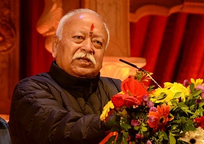 RSS chief Mohan Bhagwat. (IANS)