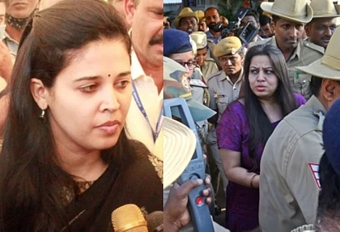 Senior IPS officer D. Roopa Moudgil and senior IAS officer Rohini Sindhuri have been transferred without postings. (IANS)