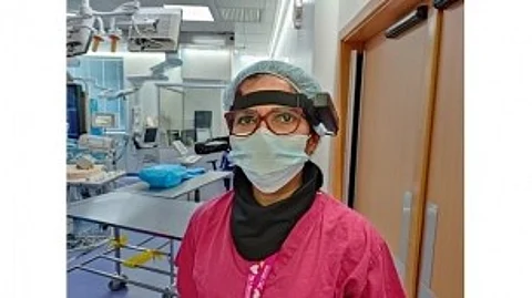 Using the smart glasses at UK hospitals, the staff can be remotely guided by an expert from anywhere in the world, helping save time for patients and staff.