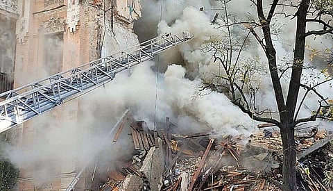 Kyiv after Russian Drone Attack