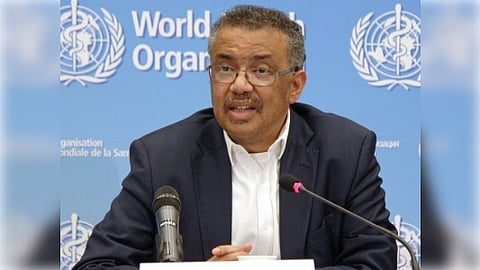 The WHO chief said that Covid will continue to pose a threat to human health. It will turn into a "virus that will continue to kill, but a virus that is not disrupting our society or disrupting our hospital system". (File Photo/IANS)