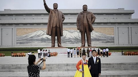 Women are the breadwinners in most North Korean families. While Men spend their days working in their government-assigned jobs. in North korea