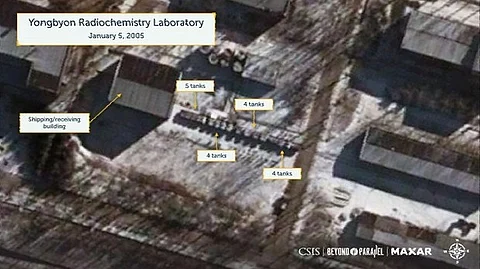 Satellite images suggests North Korea's nuclear programme includes a chemical factory