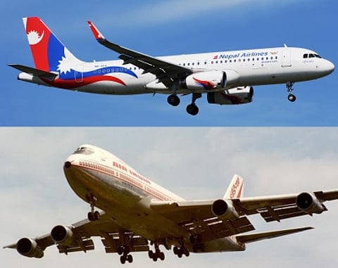 The Nepal Airlines plane was holding at a height of 15,000 feet when the plane of Air India suddenly came down to the same level. As the two came in a position of collision, an alert was automatically sounded in both cockpits and a possible fatal accident was averted