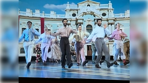 Many in the South Asian dance community were dismayed by the astonishing dearth of South Asian representation in the 'Naatu Naatu' performance at Sunday's Academy Awards. (File Photo/IANS)