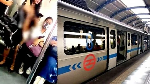 Bikini girl in Delhi Metro goes viral, DMRC responds