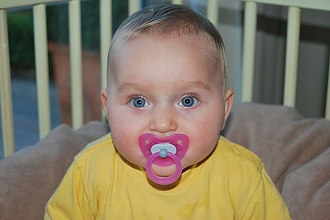Instead of pacifiers, use other soothing techniques for your infant. Once he or she becomes a toddler, pacifiers will be even harder to quit; so the earlier the better.