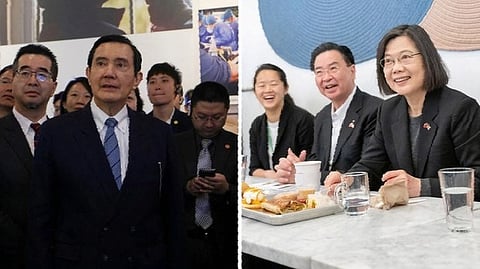 The bond between Taiwan and the United States is strong today,” Tsai said in New York.