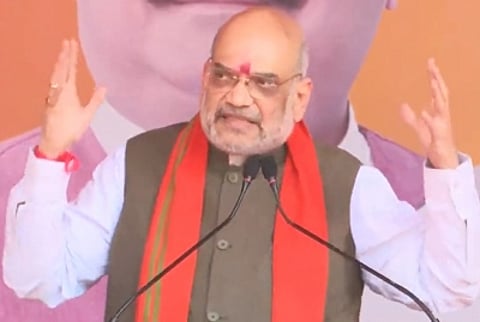 Ahead of the event, the Union Minister Amit Shah will also meet party leaders at around 3.15 p.m.