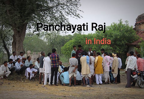 "True democracy does not run the state sitting at the center, but it runs with the cooperation of every person in the village."