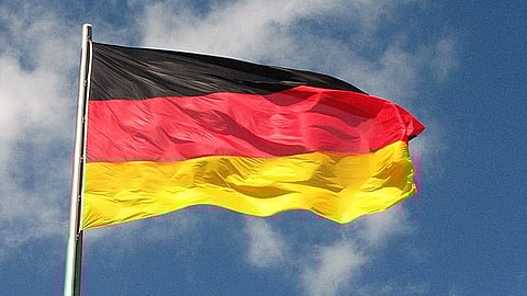 Initial estimates released in April had suggested that Germany had narrowly avoided a recession, merely stagnating with 0 per cent growth. (Wikimedia)