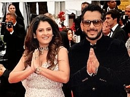 Dagar also shared images from the couple's "Cannes Debut".