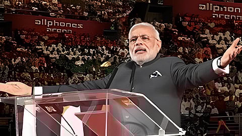 The Prime Minister's remarks came a day after the 19 opposition parties, including Congress, decided to boycott the Parliament inauguration by him on May 28. (Wikimedia)