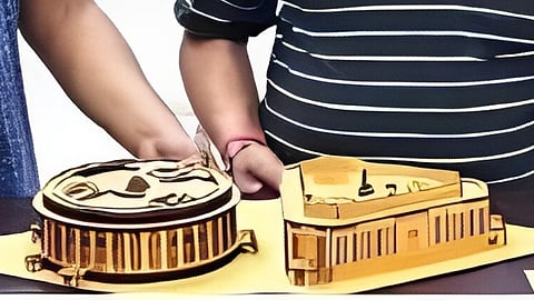 Artisans have worked tirelessly to prepare 15 similar models of the new Parliament building. (IANS