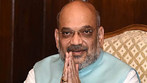 "Prime Minister Narendra Modi is going to dedicate the newly-constructed Parliament House to the nation on May 28, but the opposition is playing petty politics by boycotting the event," Shah said. (Wikimedia)