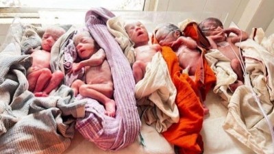 The woman, identified as Anita, successfully gave birth to five female babies on Monday at Rajendra Institute of Medical Sciences (RIMS). (IANS)