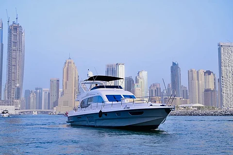 The Dubai coast is a paradise for water sports fans.