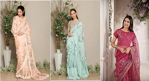 Let's delve into the trend and explore why Linen sarees are making waves this summer season. (IANS)