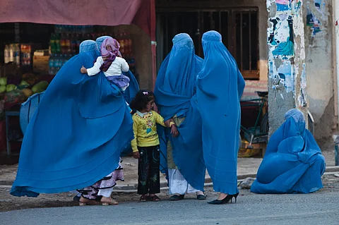 Women under Taliban rule (Image: Wikimedia Commons)