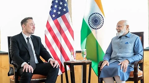 Musk gushed about his "fantastic meeting with the Prime Minister" and declared, "I am a fan of Modi." (IANS)