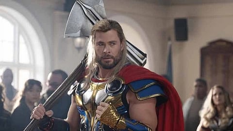 Australian actor Chris Hemsworth, who plays the MCU version of the Norse god of thunder has come out saying that 'Thor: Love and Thunder' was a bit "too silly." (IANS)