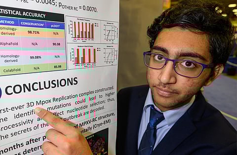 More than 1,600 young scientists and engineers representing 49 states and 64 countries across the world competed at the 2023 Regeneron International Science and Engineering Fair. (IANS)
