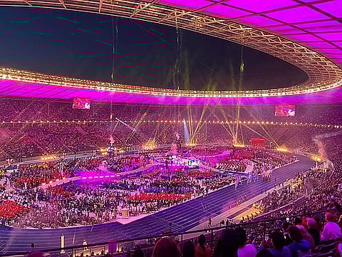 Every contingent invited up on a stage to represent the spirit of unity and bring to the fore the importance of the Special Olympics movement. (Representational: image Wikimedia Commons)