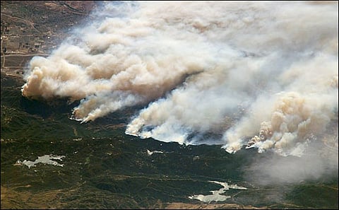 Canadian authorities on Friday reported 10 new wildfires, which brought the total number to 2,405. (Representational image: Wikimedia commons)