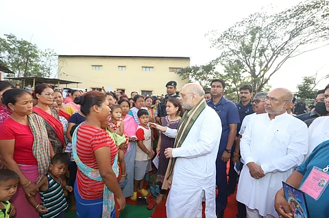 "In order to save lives and property of innocent civilians, and to assuage the hardship faced in relief camps, I appeal to the people of Manipur not to cause roadblocks and hindrances on free movement of security personnel and relief materials," Singh said. (IANS)